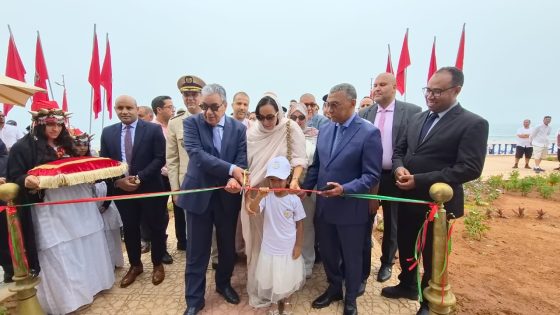 سيدي إفني تعزز بنياتها الرياضية والسياحية بإطلاق أشغال مقر جديد لركوب الأمواج بمناسبة تخليد الذكرى الـ27 لعيد العرش المجيد